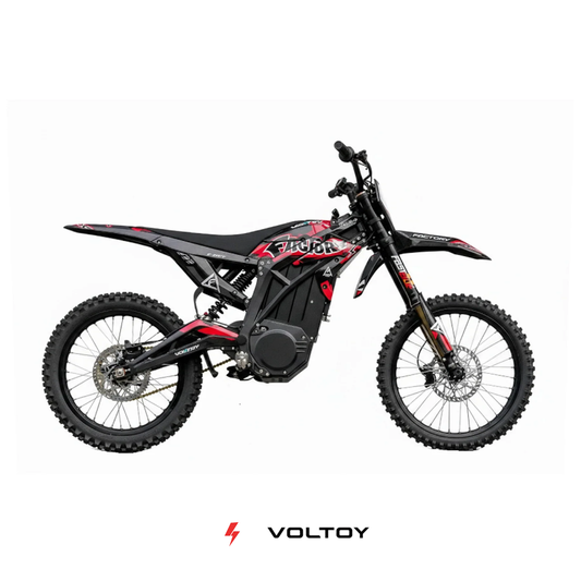VOLTOY - FACTORY EBIKE PRO roja